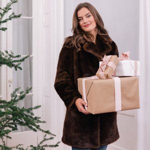 NWT Gal Meets Glam Faye Coat Size XS